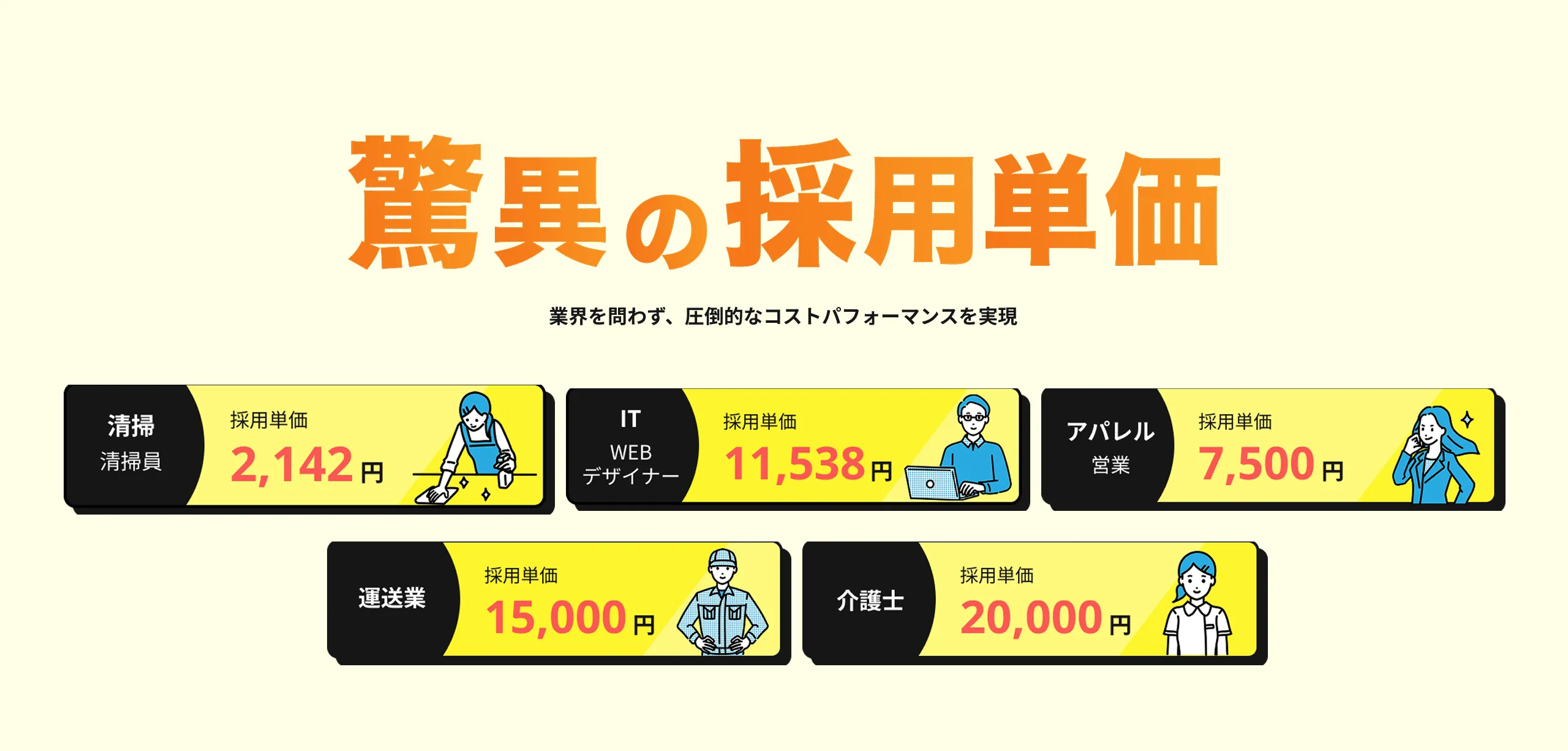 実績セクション